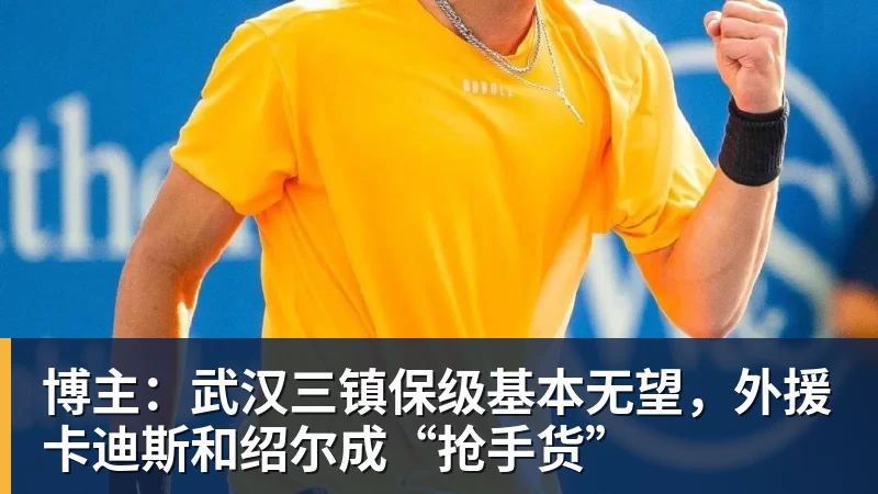 博主：武汉三镇保级基本无望，外援卡迪斯和绍尔成“抢手货”